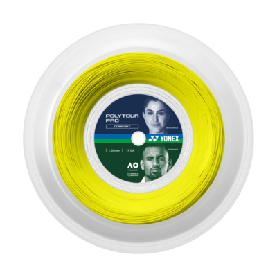 YONEX POLY TOUR PRO 200M YELLOW