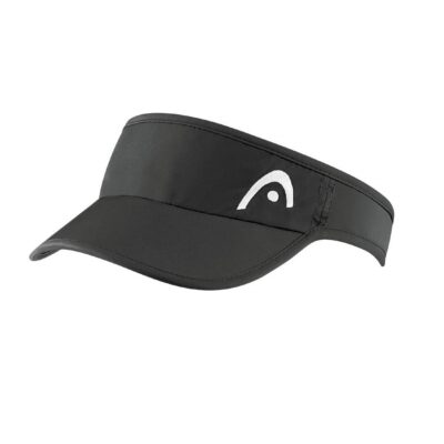 HEAD PRO PLAYER WOMENS VISOR BK