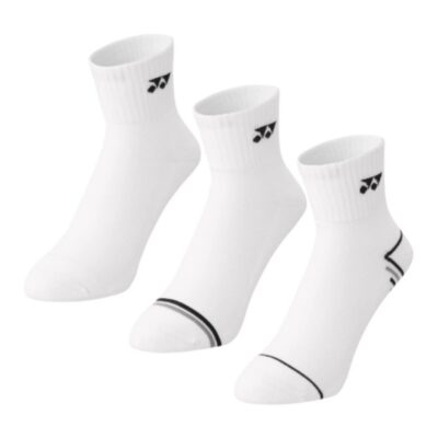 YONEX QUARTER SOCKS (3prs Pack)