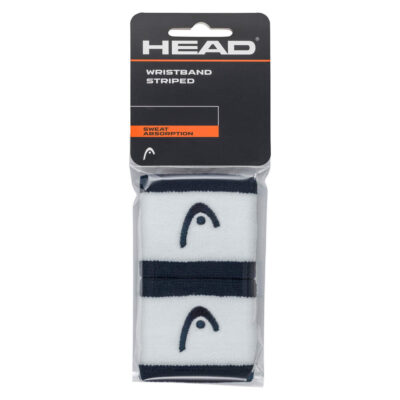 HEAD WRISTBAND STRIPED 2.5″ WHNV