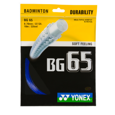 YONEX BG-65 blue set
