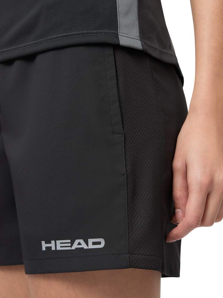 HEAD CLUB SHORTS WNS BK - Image 2
