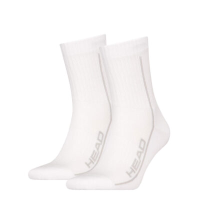 HEAD SOCKS TENNIS 3P PERFORMANCE SHORT CREW WHITE