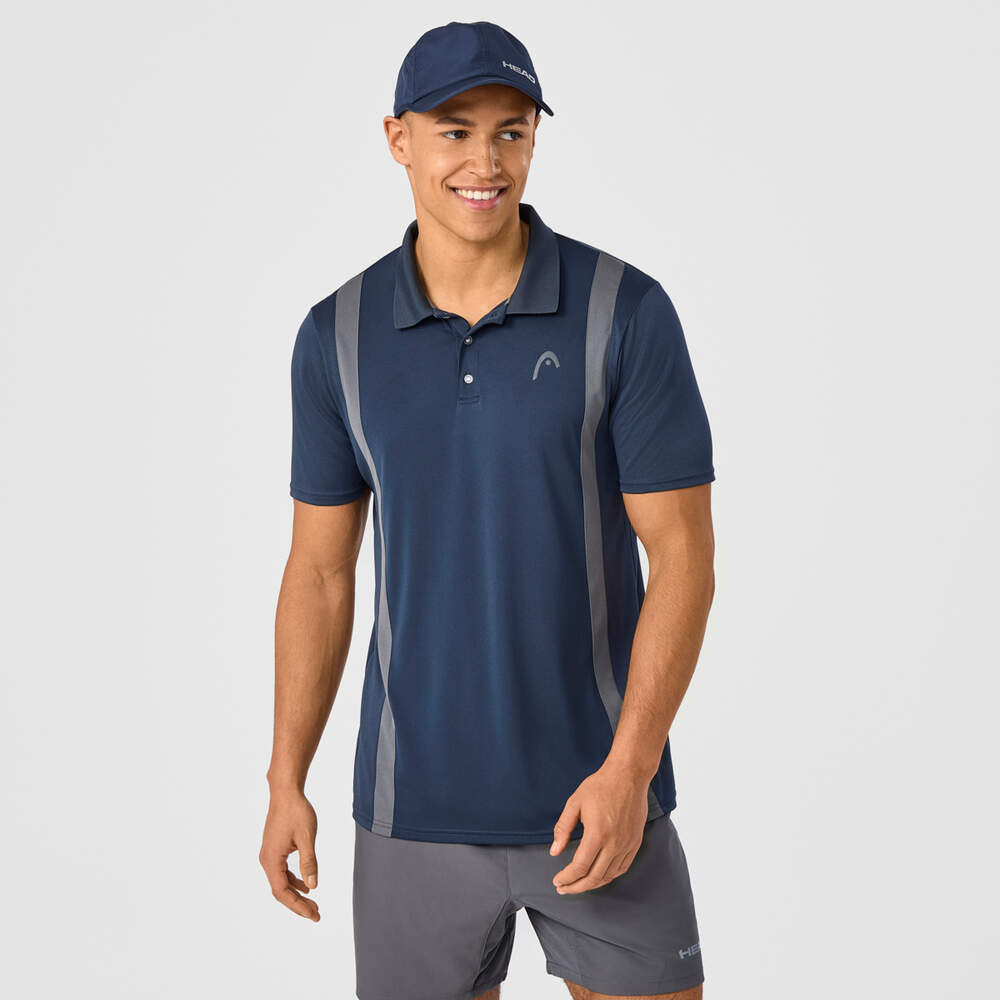 HEAD CLUB 25 TECH POLO SHIRT MEN NV - Image 3
