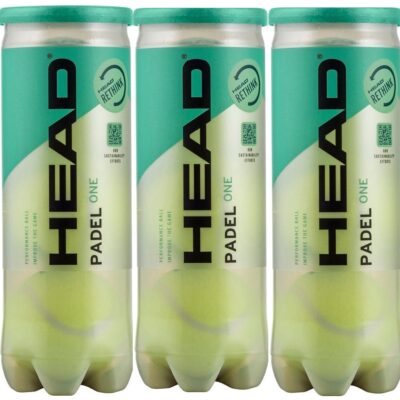 HEAD PADEL ONE BALLS 3tubes