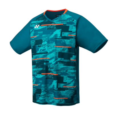 YONEX YJ0034 JR CREW NEC SHIRT CLUB TEAM BK.GREEN