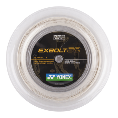 YONEX EXBOLT 68 white 200m