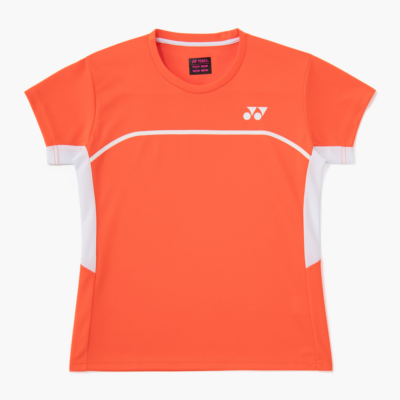 YONEX 21004 WNS CREW NECK SHIRT CY/OR