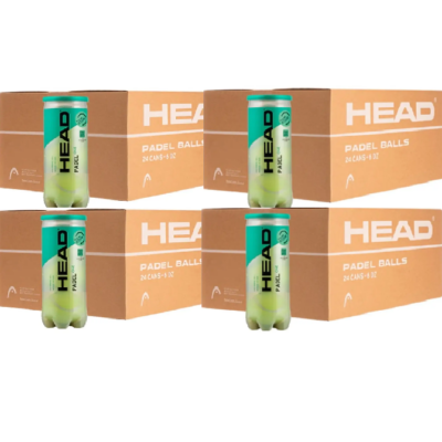 HEAD PADEL ONE CLUB OFFER 4 CARTONS 96 TUBES