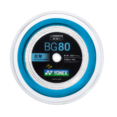YONEX BG80 STRING 200m SKY BLUE