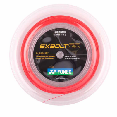 YONEX EXBOLT 68 200m NEON RED