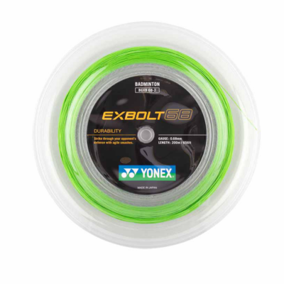 YONEX EXBOLT 68 200m LIME GREEN